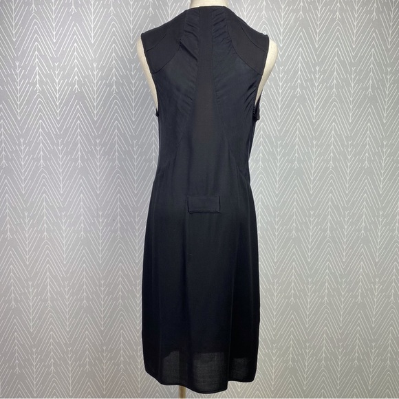HELMUT LANG Cowl Neck Black Dress - Picture 5 of 9